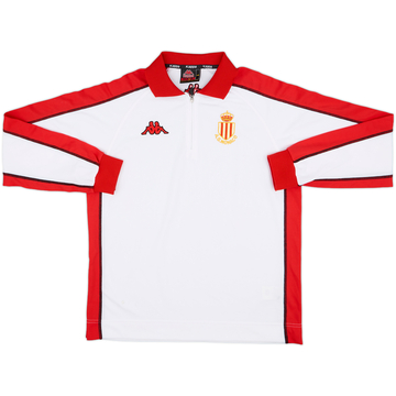 2000-01 Monaco Kappa 1/4 Zip L/S Training Shirt - 7/10 - (L)