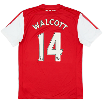 2011-12 Arsenal Home Shirt Walcott #14 - 8/10 - (M)