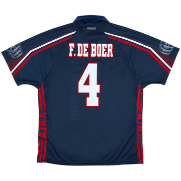 1997-98 Ajax Away Shirt F.De Boer #4 - 10/10 - (XL)