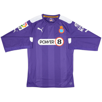 2014-15 Espanyol Player Issue Away L/S Shirt - 8/10 - (M)