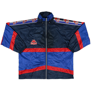 1995-97 Barcelona Kappa Hooded Rain Jacket - 10/10 - (S)