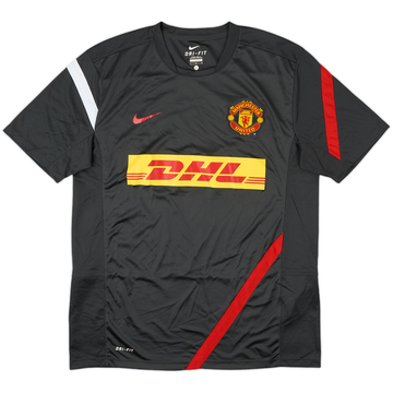 2012-13 Manchester United Nike Training Shirt - 9/10 - (L)