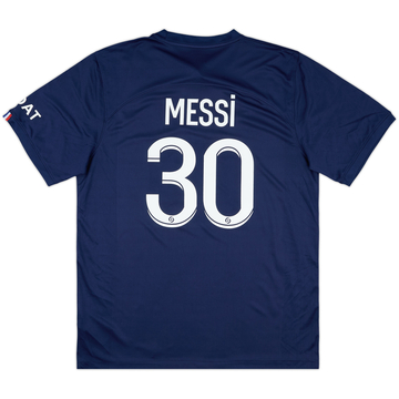 2022-23 Paris Saint-Germain Home Shirt Messi #30 - 10/10 - (XXL)