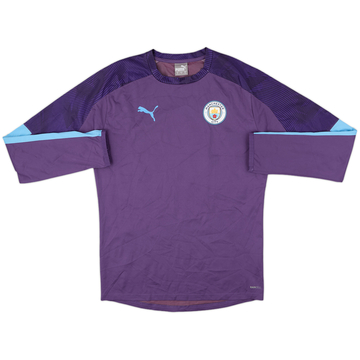 2019-20 Manchester City Puma Windbreaker Training Top - 9/10 - (S)