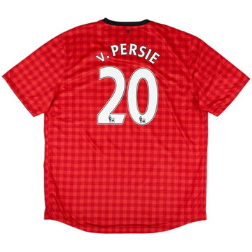 2012-13 Manchester United Home Shirt V.Persie #20 - 8/10 - (XXL)