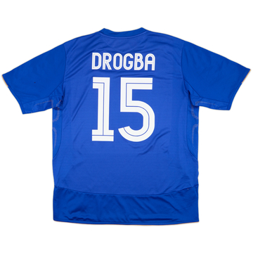 2005-06 Chelsea Centenary Home Shirt Drogba #15 - 6/10 - (XL)