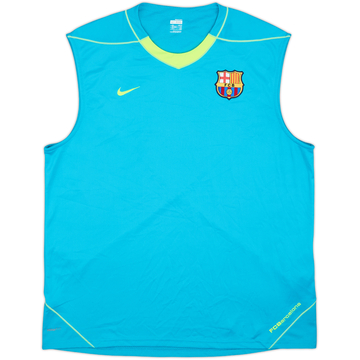 2007-08 Barcelona Nike Training Vest - 9/10 - (XXL)