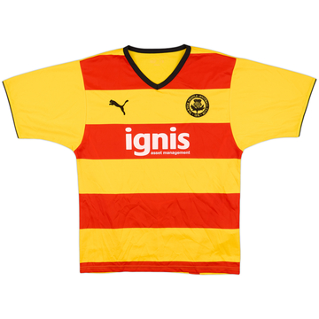 2008-09 Partick Thistle Home Shirt - 8/10 - (M)