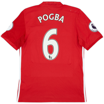 2016-17 Manchester United Home Shirt Pogba #6 - 6/10 - (S)