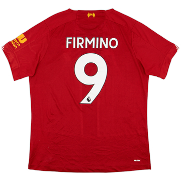 2019-20 Liverpool Home Shirt Firmino #9 - 9/10 - (M)
