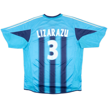 2004-05 Olympique Marseille Away Shirt Lizarazu #3 - 8/10 - (XL)