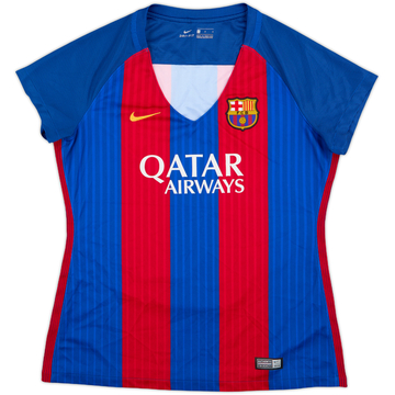 2016-17 Barcelona Home Shirt - 9/10 - (Women's L)