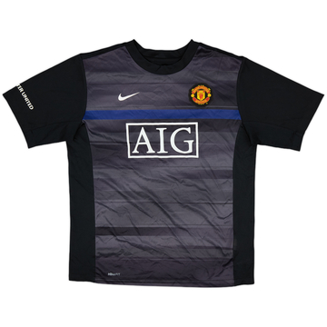 2009-10 Manchester United Nike Training Shirt - 8/10 - (XL.Boys)