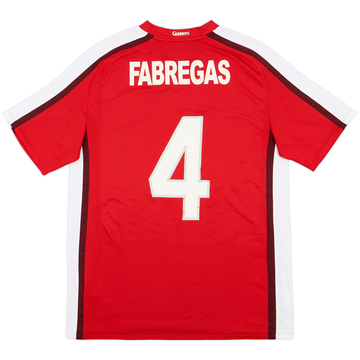 2008-10 Arsenal Home Shirt Fabregas #4 - 8/10 - (M)