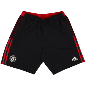 2021-22 Manchester United adidas Training Shorts - 9/10 - (M)