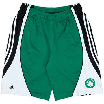 2010-11 Boston Celtics adidas Training Shorts - 9/10 - (M)