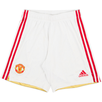 2021-22 Manchester United Home Shorts - 6/10 - (S)