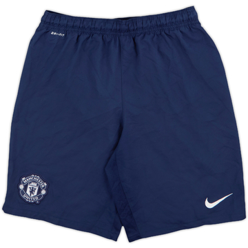 2013-14 Manchester United Away Shorts - 8/10 - (XL.Boys)