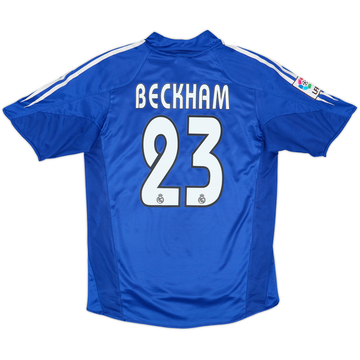 2004-05 Real Madrid Third Shirt Beckham #23 - 5/10 - (S)