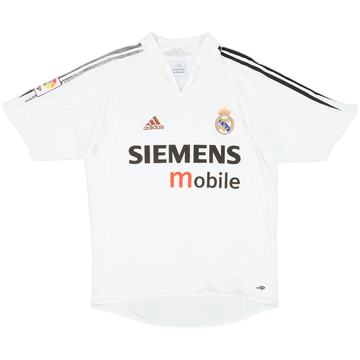 2004-05 Real Madrid Home Shirt - 5/10 - (S)