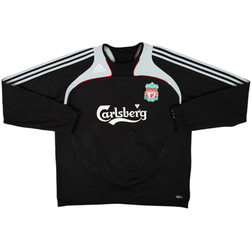 2008-09 Liverpool adidas adidas Sweat Top - 8/10 - (L/XL)
