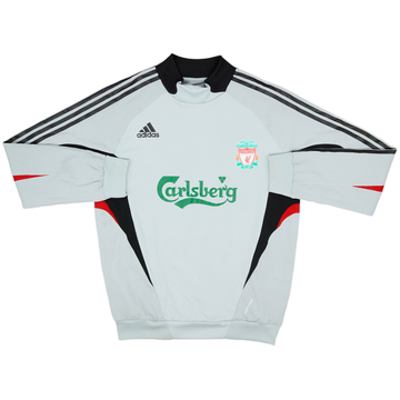 2008-09 Liverpool adidas Drill Top - 8/10 - (L)