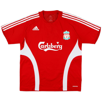 2008-09 Liverpool adidas Formotion Training Shirt - 8/10 - (L)