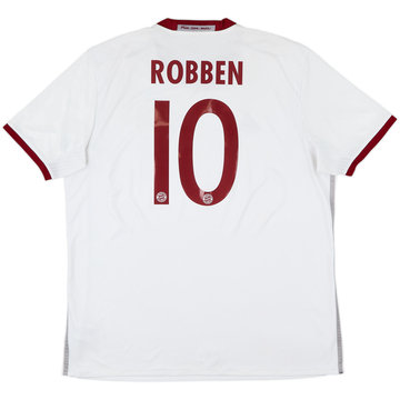2016-17 Bayern Munich Third Shirt Robben #10 - 6/10 - (XL)