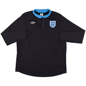 2011-12 England Away L/S Shirt - 8/10 - (XL)