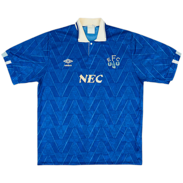 1988-91 Everton Home Shirt - 8/10 - (L)