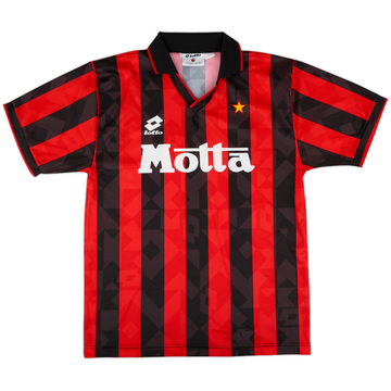 1993-94 AC Milan Home Shirt - 8/10 - (M)