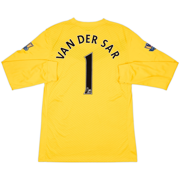 2009-10 Manchester United Player Issue GK Shirt Van Der Sar #1 - 7/10 - (XXL)