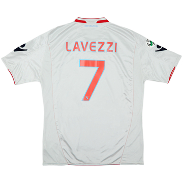 2009-10 Napoli Away Shirt Lavezzi #7 - 8/10 - (3XL)