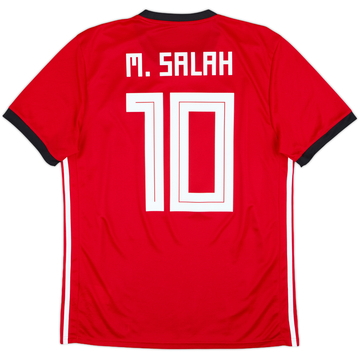 2018-19 Egypt Home Shirt Salah #10 - 8/10 - (M)