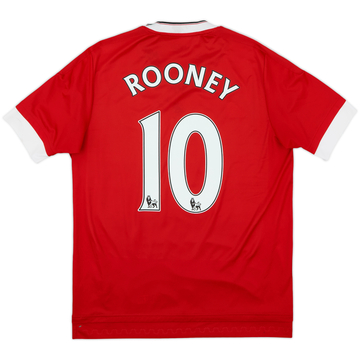 2015-16 Manchester United Home Shirt Rooney #10 - 6/10 - (S)