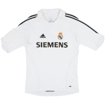 2005-06 Real Madrid Home Shirt - 4/10 - (S)