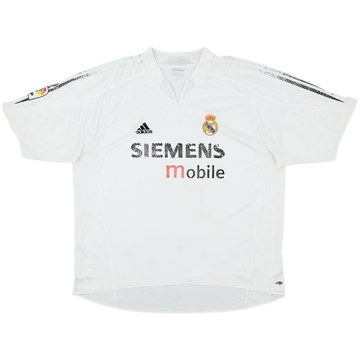 2004-05 Real Madrid Home Shirt - 4/10 - (XXL)