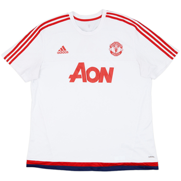 2015-16 Manchester United adidas Training Shirt - 8/10 - (XXL)