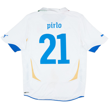 2010-12 Italy Away Shirt Pirlo #21 - 6/10 - (L)
