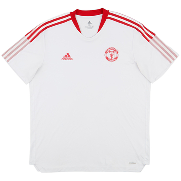 2021-22 Manchester United adidas Training Shirt - 6/10 - (XL)