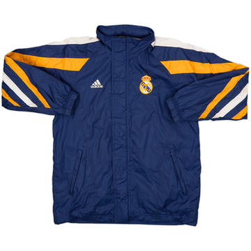 1998-99 Real Madrid adidas Hooded Rain Jacket - 6/10 - (XL.Boys)