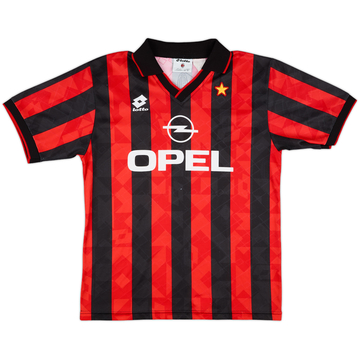 1993-94 AC Milan Home Shirt - 8/10 - (L)