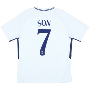 2017-18 Tottenham Home Shirt Son #7 - 8/10 - (L)