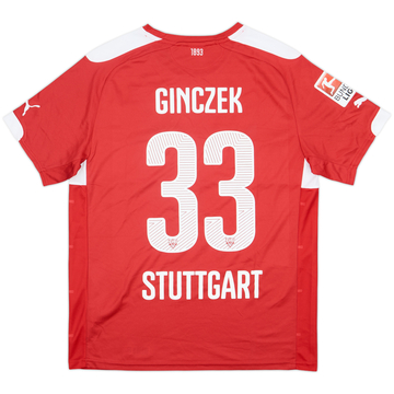 2014-15 Stuttgart Away Shirt Ginczek #33 - 8/10 - (L)