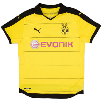 2015-16 Borussia Dortmund Home Shirt - 8/10 - (L)