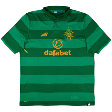 2017-18 Celtic 'Lisbon Lions 50th Anniversary' Away Shirt - 8/10 - (XL)