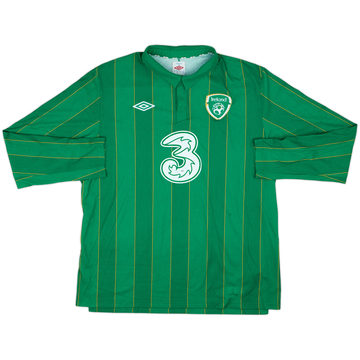 2011-12 Ireland Home L/S Shirt - 5/10 - (XL)