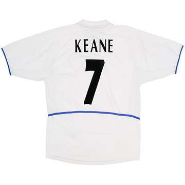 2002-03 Leeds United Home Shirt Keane #7 - 6/10 - (M)