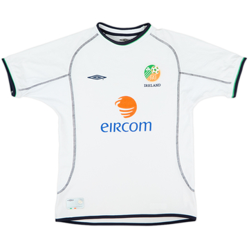 2002-03 Ireland Umbro Training Shirt - 6/10 - (L.Boys)