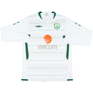 2009-10 Ireland Away L/S Shirt - 8/10 - (L)